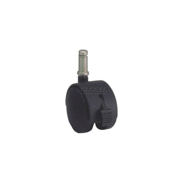 Algood Algood Dual Disc Series Chair Caster with Nylon Locking Wheel 03T4-050-437SX7/8-B - Stem Type E 03T4-050-437SX7/8-B - main